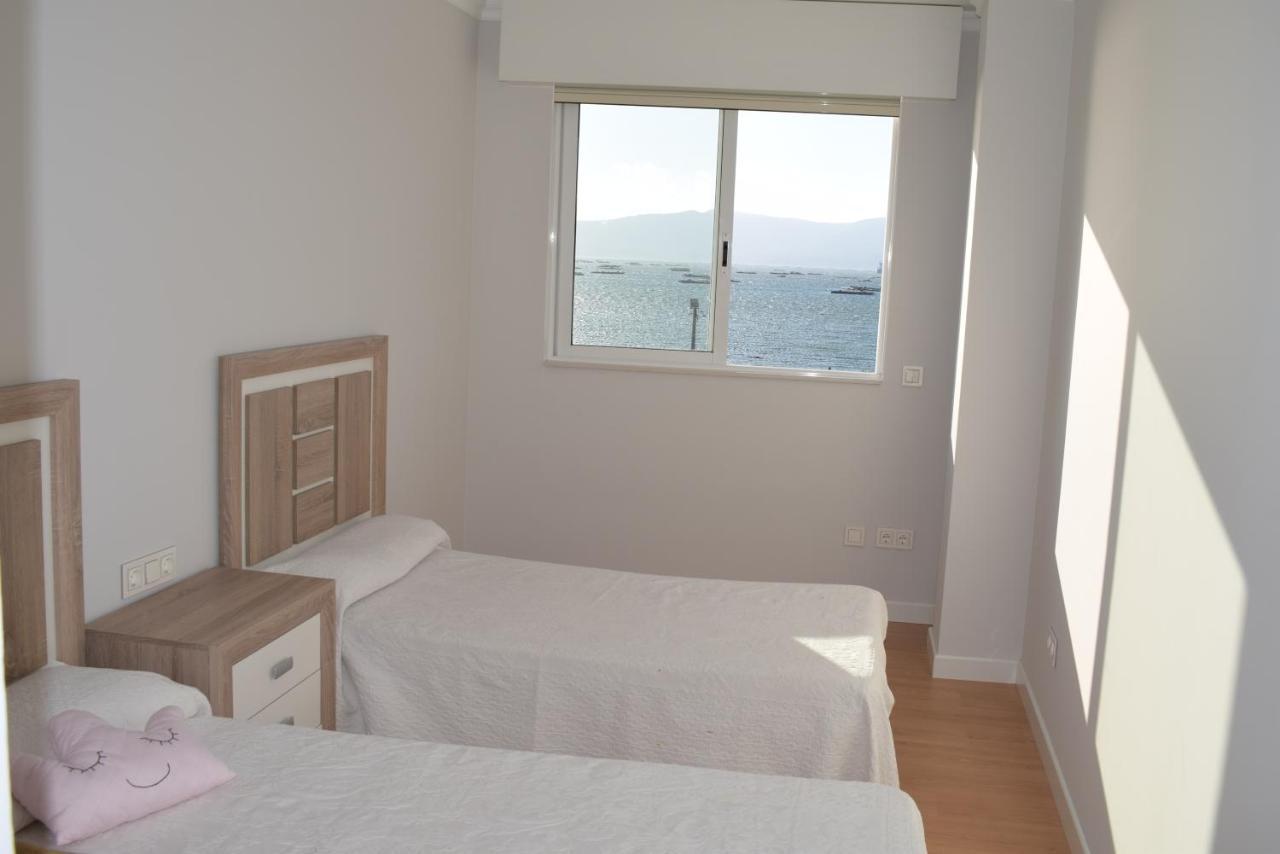 Apartamento A Pie De Playa En As Sinas. Villanueva De Arosa Exteriör bild