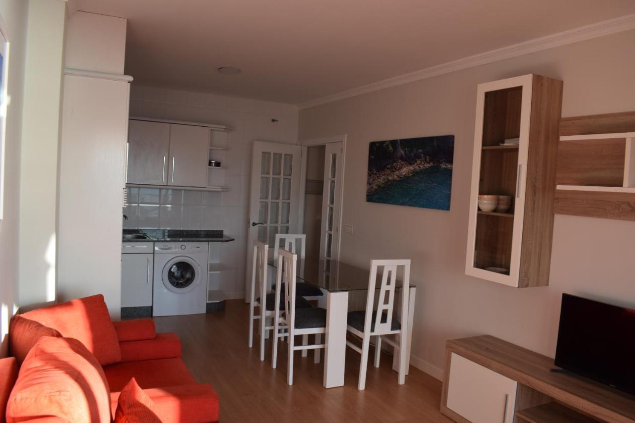 Apartamento A Pie De Playa En As Sinas. Villanueva De Arosa Exteriör bild